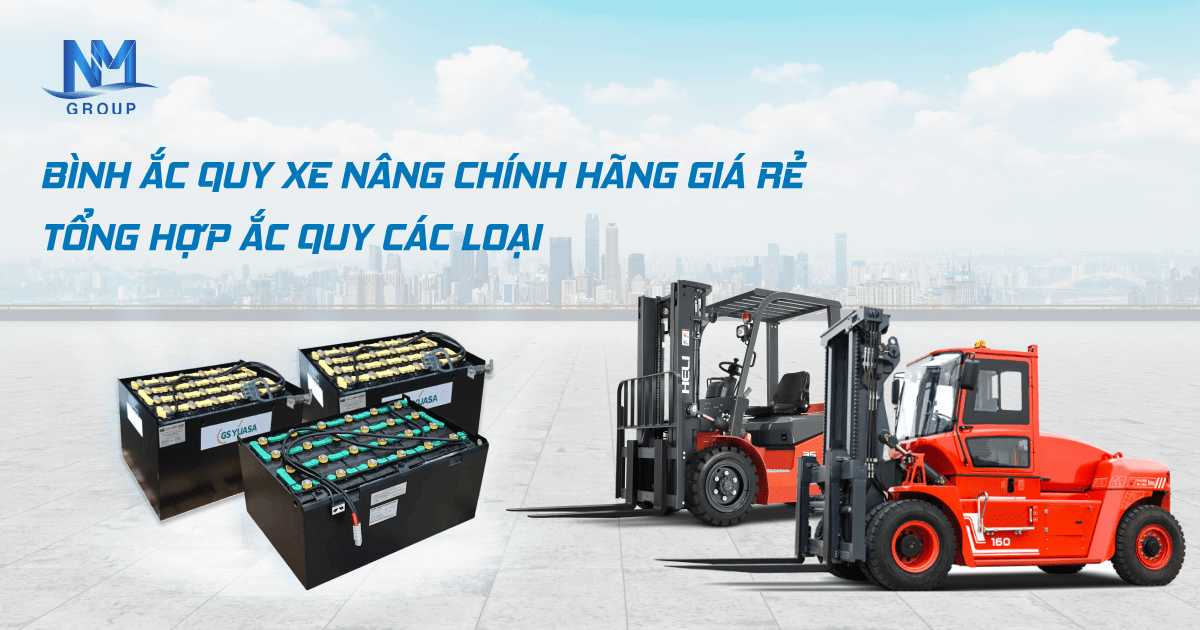 BÌNH ẮC QUY XE NÂNG CHÍNH HÃNG GIÁ RẺ | TỔNG HỢP ẮC QUY CÁC LOẠI