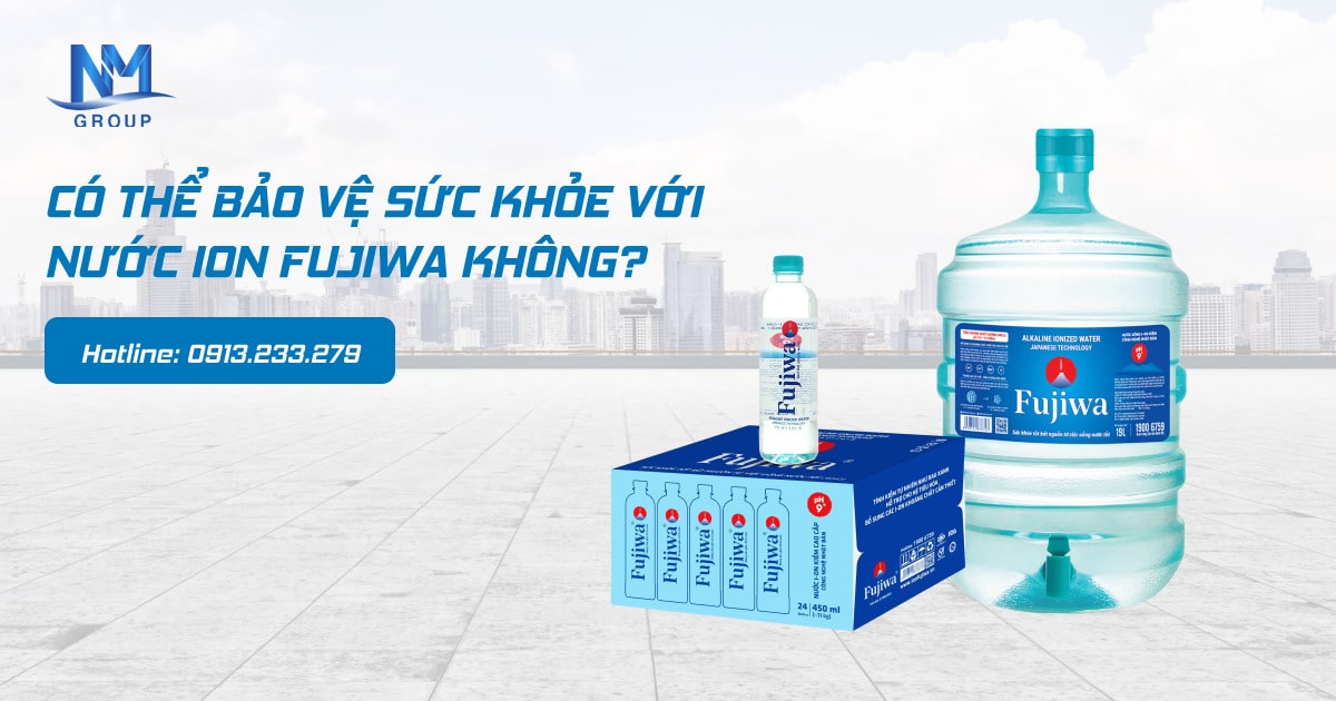 Có thể bảo vệ sức khỏe với nước ion Fujiwa không?