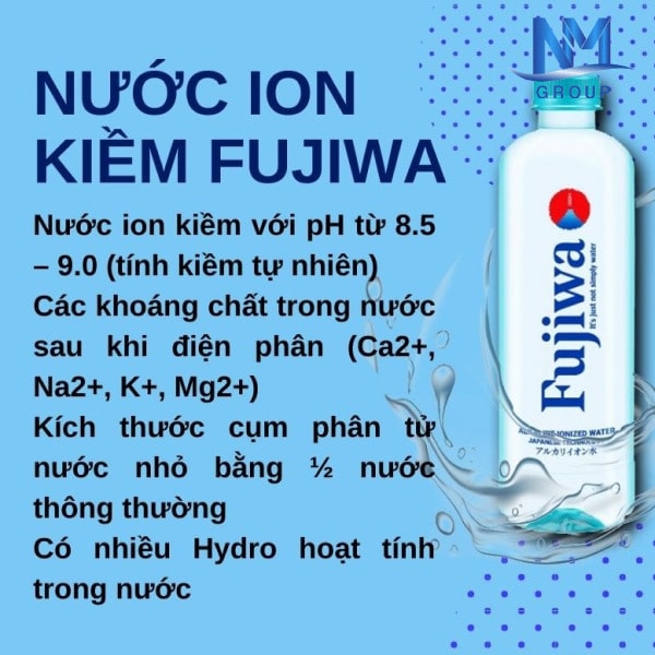 bảo vệ sức khỏe với nước ion fujiwa