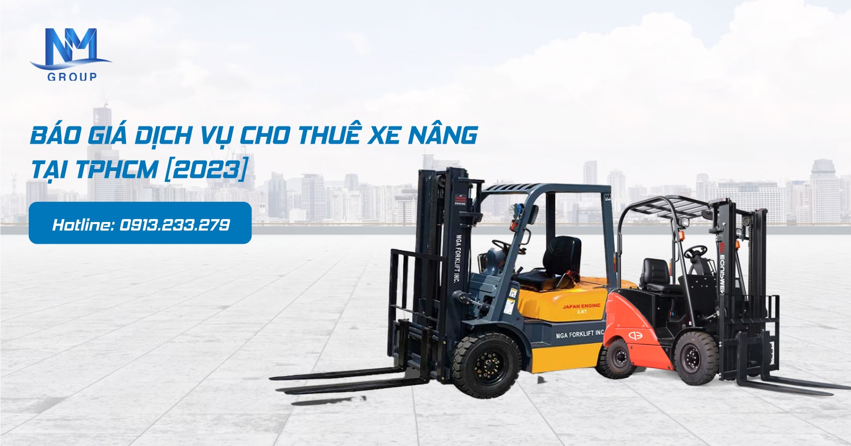 Báo giá dịch vụ cho thuê xe nâng tại TPHCM [2023]