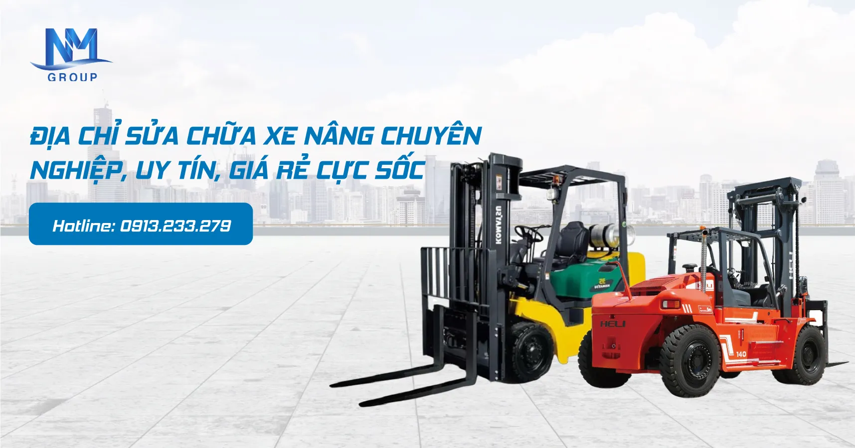 Địa chỉ sửa chữa xe nâng chuyên nghiệp, uy tín, giá rẻ cực sốc