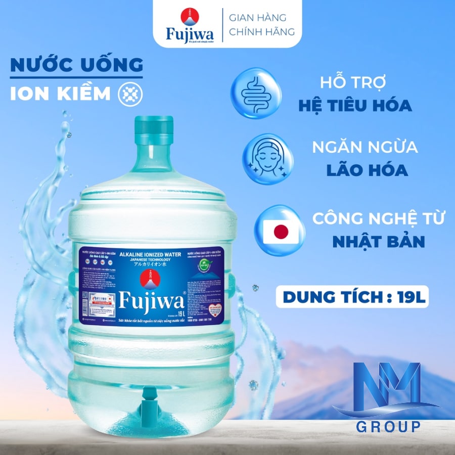 Một số lưu ý khi sử dụng nước ion kiềm đóng chai Fujiwa
