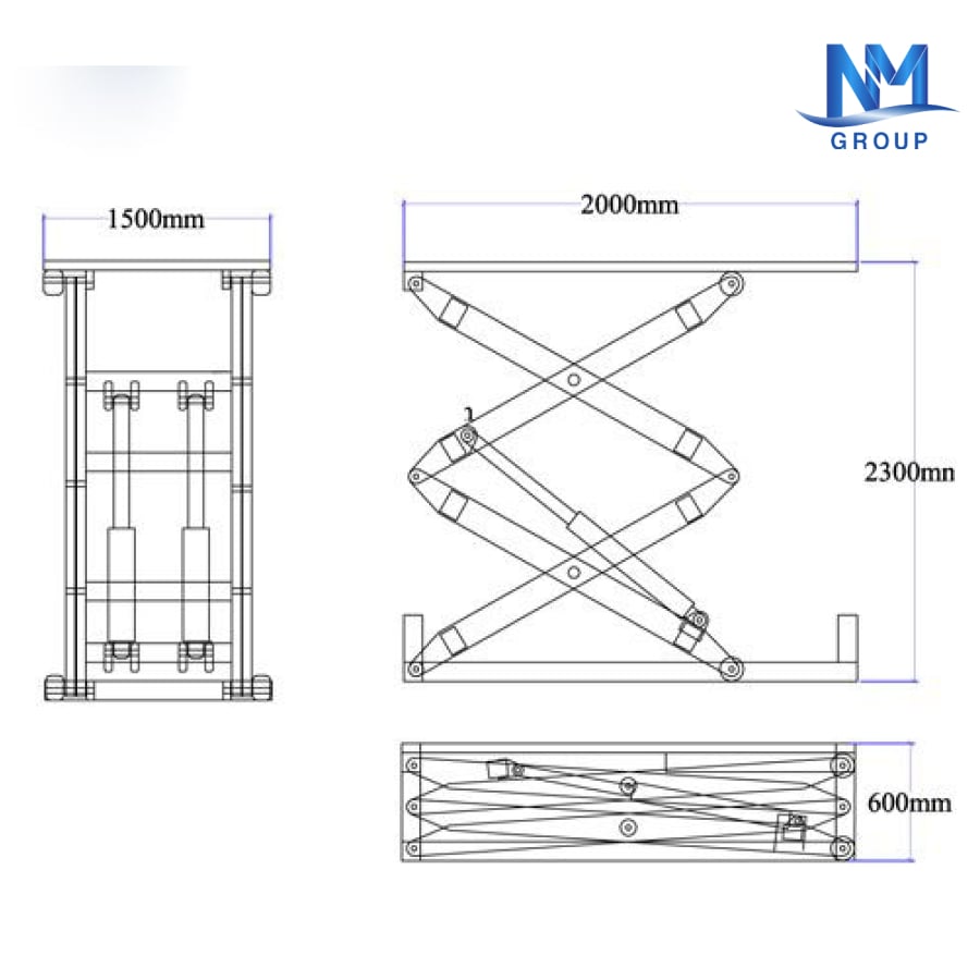 Nguyên lý hoạt động của xe nâng hàng